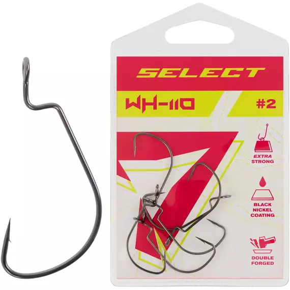 Гачок Select WH-110 #2 (6 шт / уп), Номер гачка, №: 2, фото 